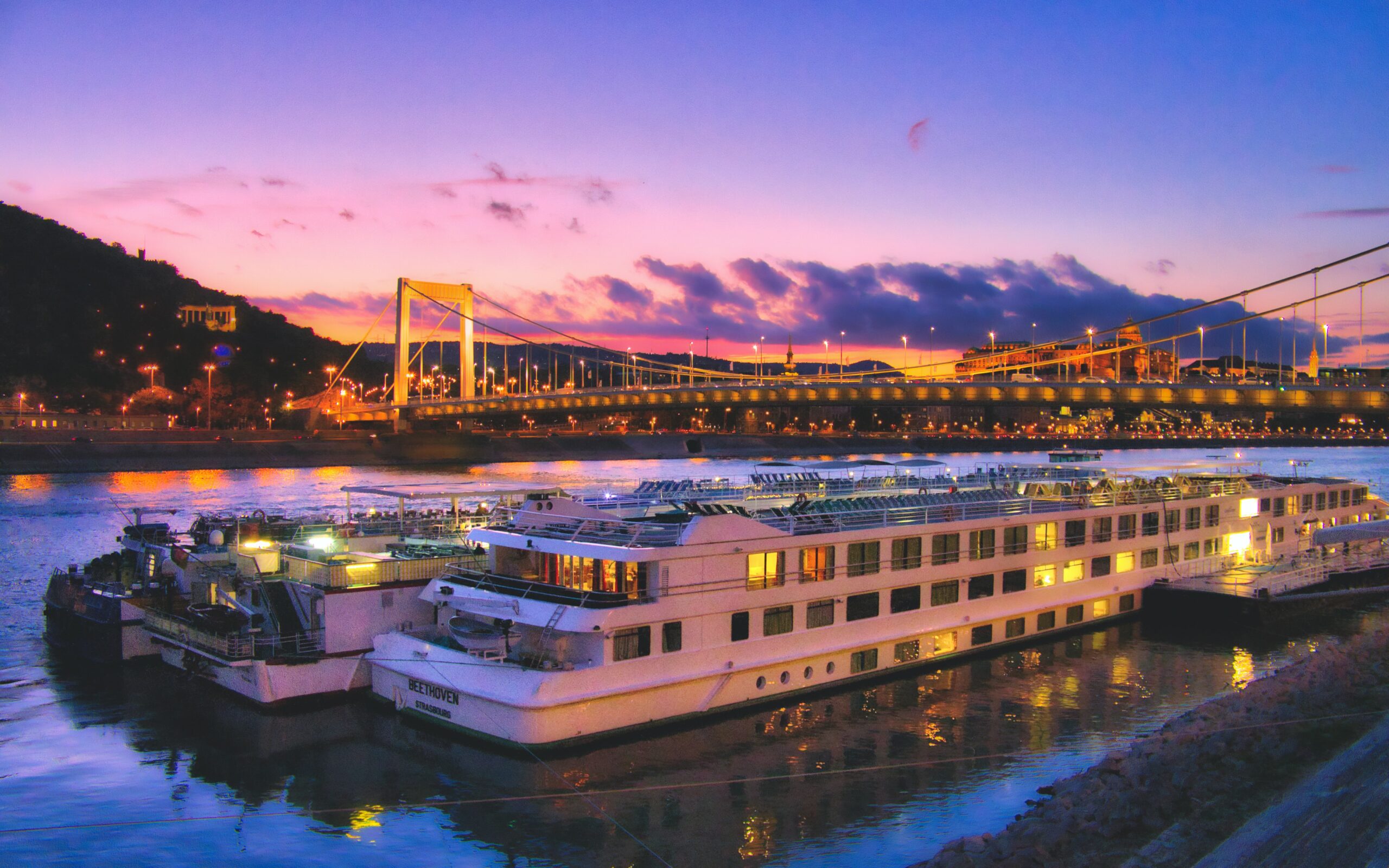 River Ships Docked